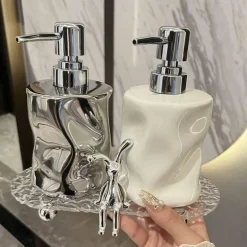Ceramic Soap Dispenser - Creative Bathroom Decor