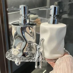 Ceramic Soap Dispenser - Creative Bathroom Decor
