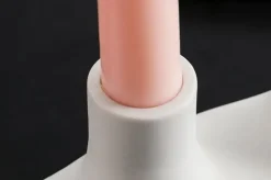 Ceranova Abstract Ceramic Candle Holder – Modern Minimalist Accent