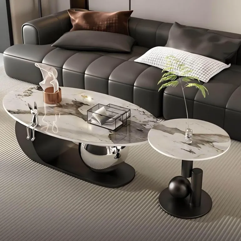 Charlotte Couchtisch-Set – Moderne Wohnzimmermöbel