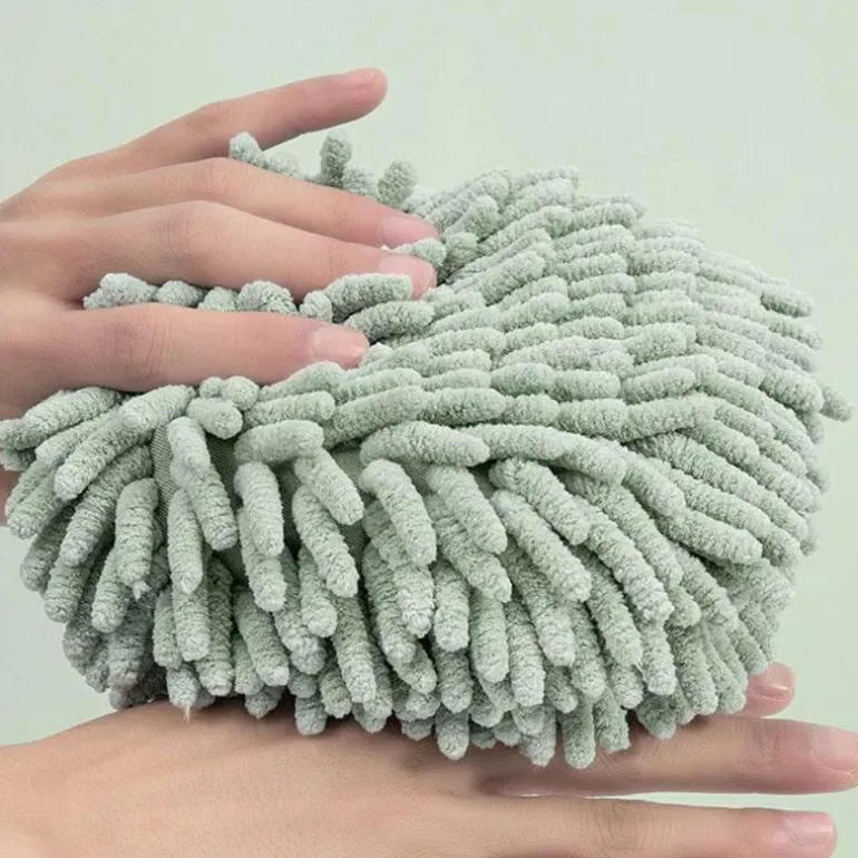 Chenille-Mikrofaser-Handtuch – weich und schnelltrocknend