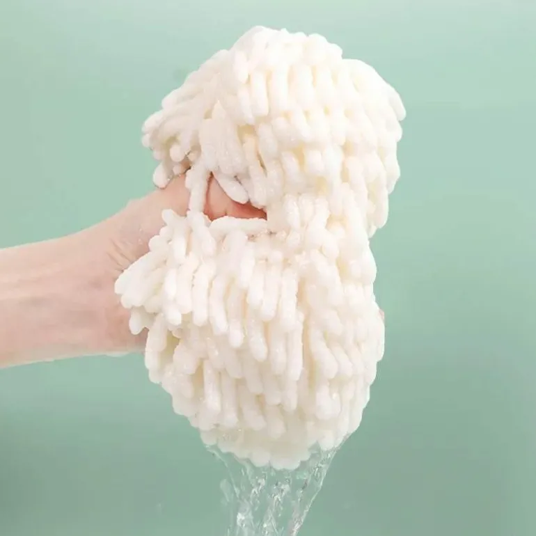 Chenille-Mikrofaser-Handtuch – weich und schnelltrocknend