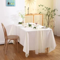 Chiffon-Tischläufer – einfarbige Hochzeitsdekoration