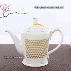 Chinesische blau-weiße Teekanne – 660 ml, Kung-Fu-Teegeschirr