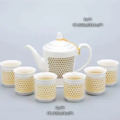 Chinesische blau-weiße Teekanne – 660 ml, Kung-Fu-Teegeschirr