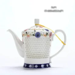 Chinesische blau-weiße Teekanne – 660 ml, Kung-Fu-Teegeschirr