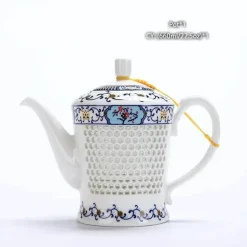 Chinesische blau-weiße Teekanne – 660 ml, Kung-Fu-Teegeschirr