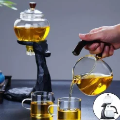 Chinesische Drachenteekanne aus Keramik – Magnetisches Teeservice