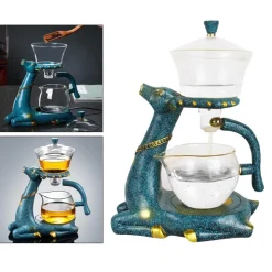 Chinesische Drachenteekanne aus Keramik – Magnetisches Teeservice