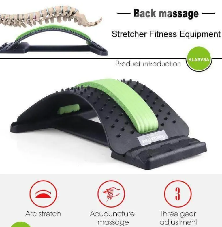 Chiropraktisches Rückenmassagegerät – Magische Schmerzlinderungs-Stretcher
