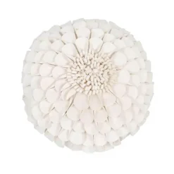 Chrysanthemum Patchwork Kissenbezug – Elegantes Blumendesign