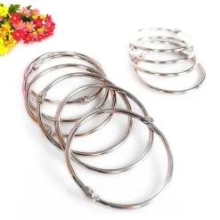 Circle Shower Curtain Hooks - Decorative Bathroom Accessories