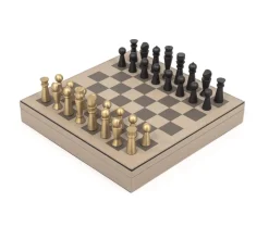 Classic Chess and Checkers Dual Game Board
