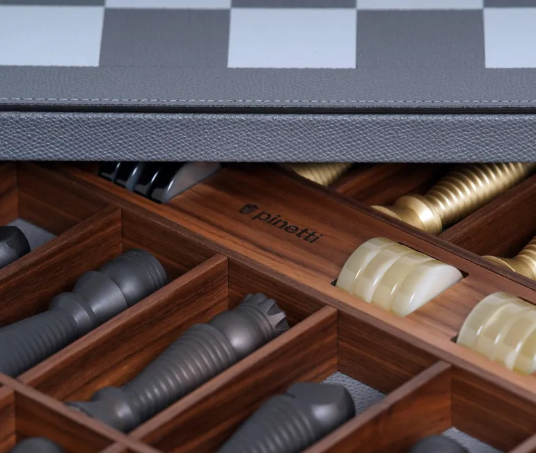 Classic Chess and Checkers Dual Game Board
