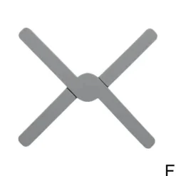 Cleverer faltbarer Küchenuntersetzer – platzsparendes Trinkgeschirr-Zubehör