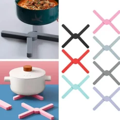 Cleverer faltbarer Küchenuntersetzer – platzsparendes Trinkgeschirr-Zubehör