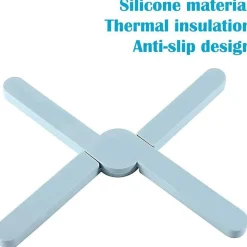 Cleverer faltbarer Küchenuntersetzer – platzsparendes Trinkgeschirr-Zubehör