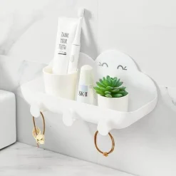 Cloud Cosmetic Organizer – Stanzfreie Aufbewahrungslösung fürs Badezimmer