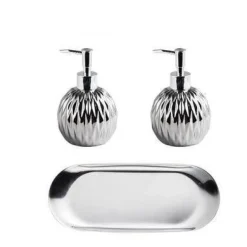 Coastal Bathroom Accessory Set - SunSea Decor Essentials