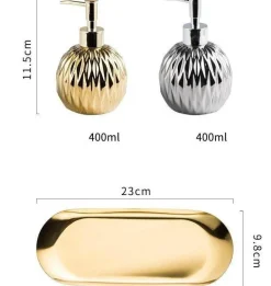 Coastal Bathroom Accessory Set - SunSea Decor Essentials