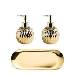 Coastal Bathroom Accessory Set - SunSea Decor Essentials