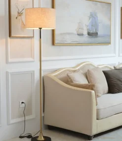 Coastal Horizon Floor Lamp - Stylish Nautical Lighting