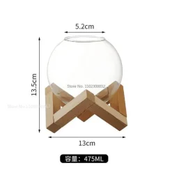 Cocktailbecher aus Mondglas mit Ständer – Kreatives Barzubehör