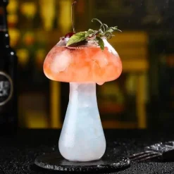 Cocktailglas im Pilz-Design – 380 ml Weinbecher für Partys und Bars