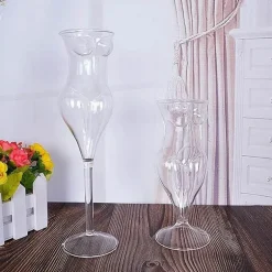Cocktailglas-Set – körperförmiges Stielglas für Partys und Nachtclubs