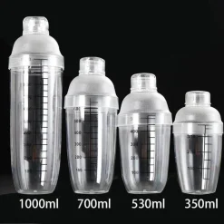 Cocktailshaker mit Skala – langlebiger Barkeeper-Mixer für Milchtee