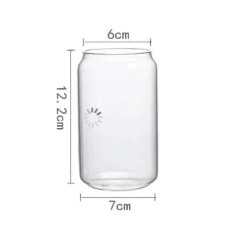 Cola-Glas-Becher-Set – Kreative Trinkgefäße, Schnapsgläser, Dessertbecher für Milch und Bier