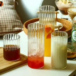 Colin Glass Highball-Set – Cocktail- und Eisteegläser im japanischen Stil