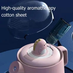 Colorful Teapot Humidifier with Night Light - USB Air Diffuser