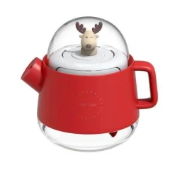 Colorful Teapot Humidifier with Night Light - USB Air Diffuser