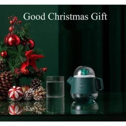 Colorful Teapot Humidifier with Night Light - USB Air Diffuser