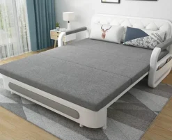 Compact Storage Sofa Bed - Modern Space-Saving Design
