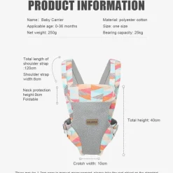 Convertible Baby Carrier - Multifunktionale Babytrage