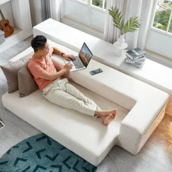 Convertible Sofa Bed - Modular Three-Seater Sectional