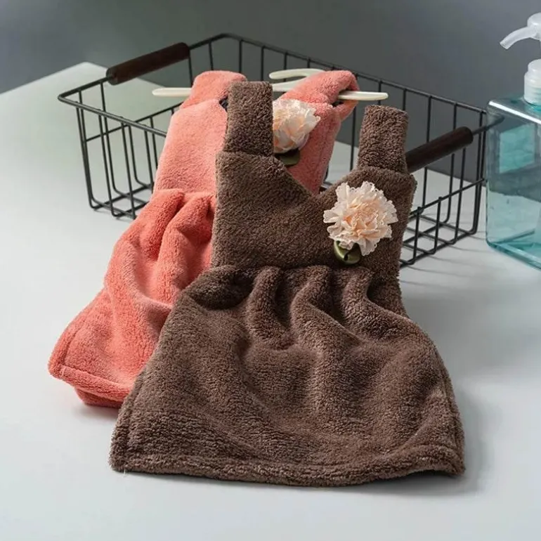 Coral Velvet Kinder-Kleiderhandtuch – Soft Touch Cleaning Essential