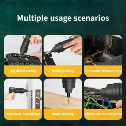 Cordless Automatic Screwdriver - Easy Repair Tool