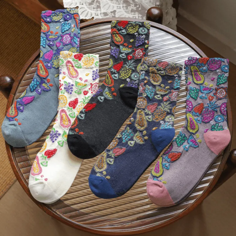 Cottagecore-Socken – Emerdale-Stricksocken für einen gemütlichen Stil