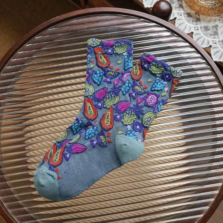 Cottagecore-Socken – Emerdale-Stricksocken für einen gemütlichen Stil