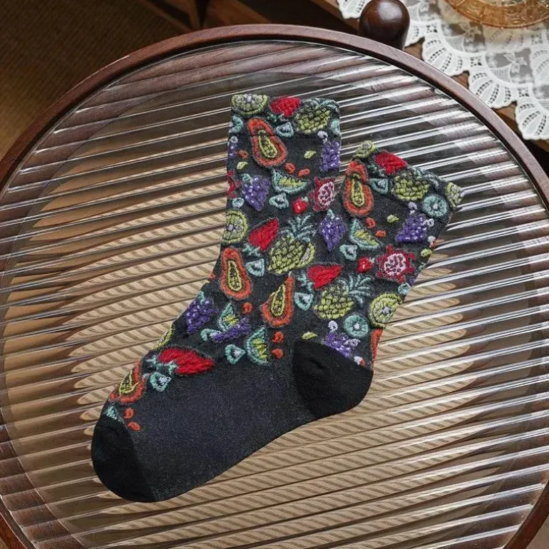 Cottagecore-Socken – Emerdale-Stricksocken für einen gemütlichen Stil