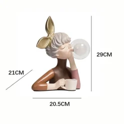 Couchtischlampe – Dekorative Harzbeleuchtung für Kaffeeliebhaber