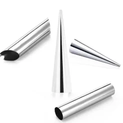 Croissant-Tütenwerkzeug – Teigdekorateur aus Edelstahl