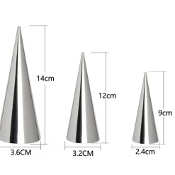 Croissant-Tütenwerkzeug – Teigdekorateur aus Edelstahl