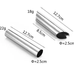 Croissant-Tütenwerkzeug – Teigdekorateur aus Edelstahl