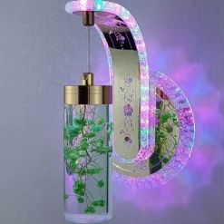 Crystal Flower Dimmbare Wandleuchte - Elegante Wohnraumbeleuchtung