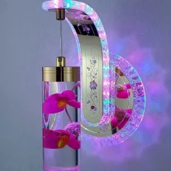 Crystal Flower Dimmbare Wandleuchte - Elegante Wohnraumbeleuchtung