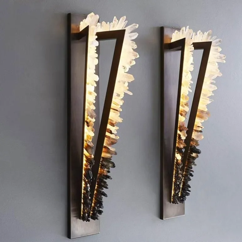 Crystal LED Wall Lamp - Modern Elegant Lighting Fixture